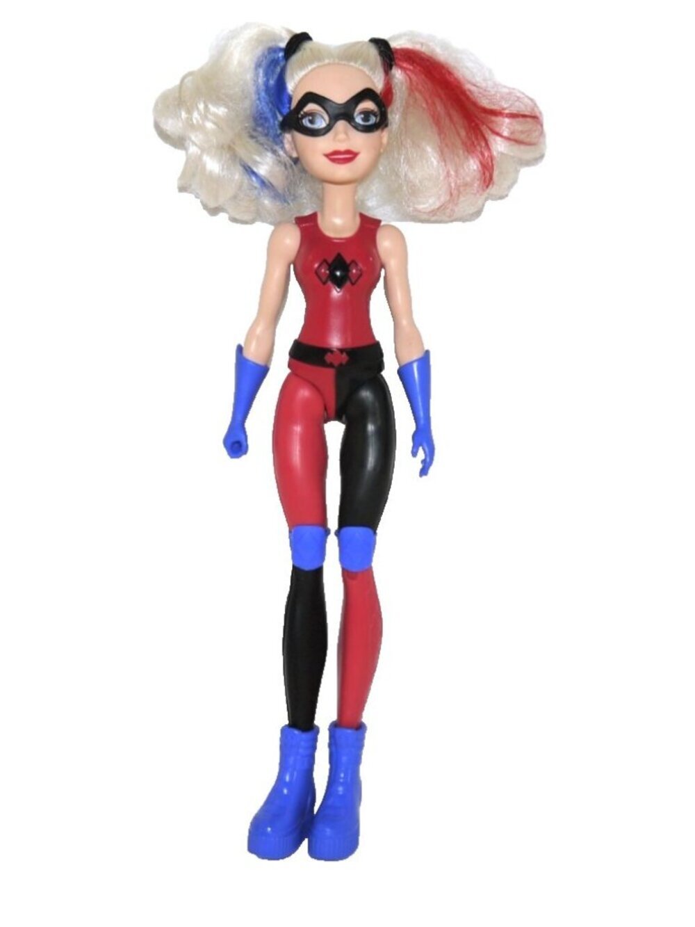 DC Super Hero Girl Harley Quinn 12" doll action figure Mattel 2015 as pictured